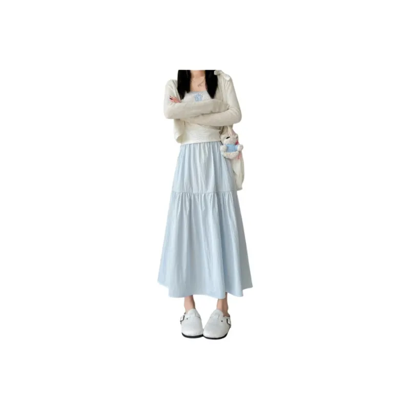 7 SEVFUN Casual Long Skirt Women's-8