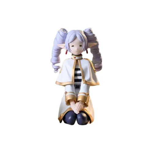 SEGA Frieren Beyond Journey's End, Frieren Small Seat, Curly Hair Figure Bonus Gifts