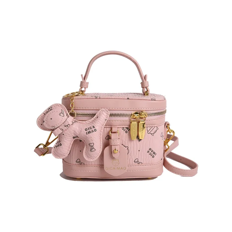 Meow In The Grass PU Handbag Women's Multicolor-11