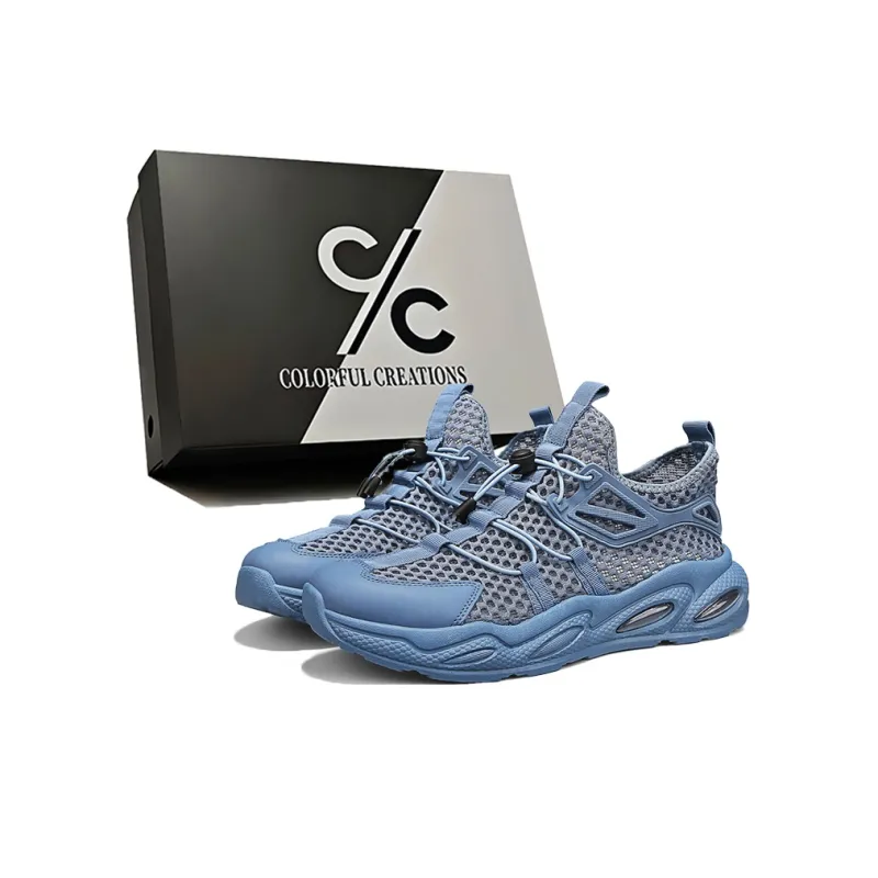 Colorful Creations Slip Resistant, Abrasion Resistant, Breathable Low Top Casual Shoes Men's Box-10