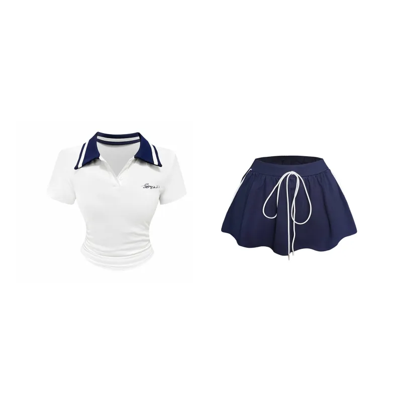Udon House Two Piece Skirt Sets Women's-0