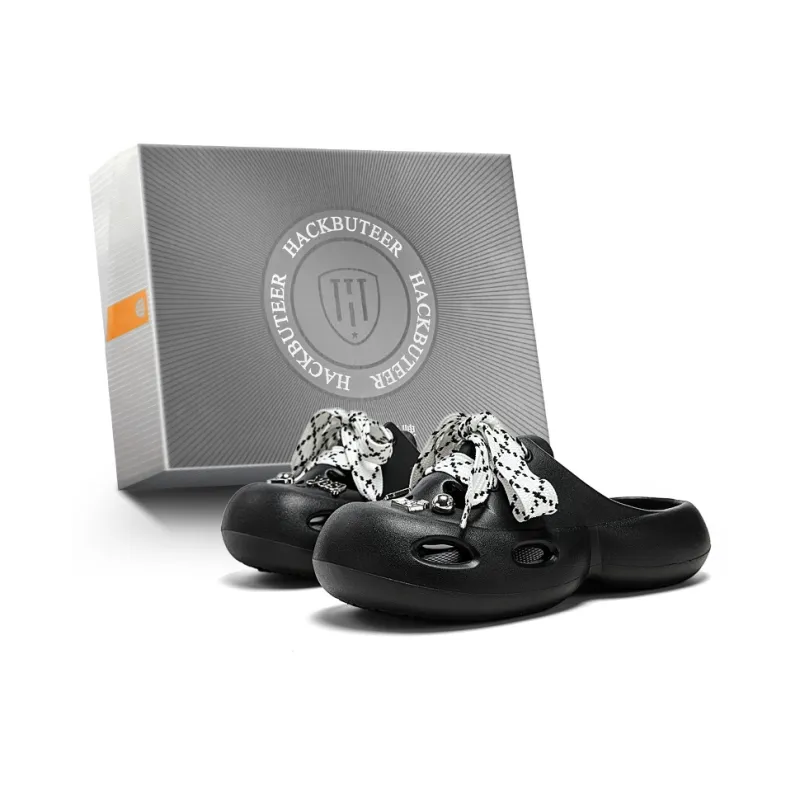 HACKBUTEER Clogs Women's Box Included-0