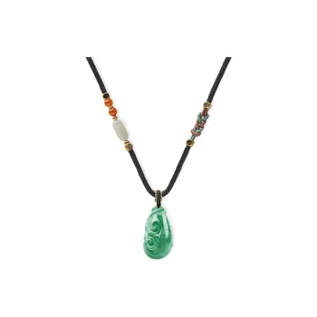 MISS TOOYA African Emerald Necklaces Women's