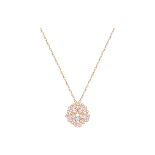Heart Grass S925 Silver Necklaces Women's