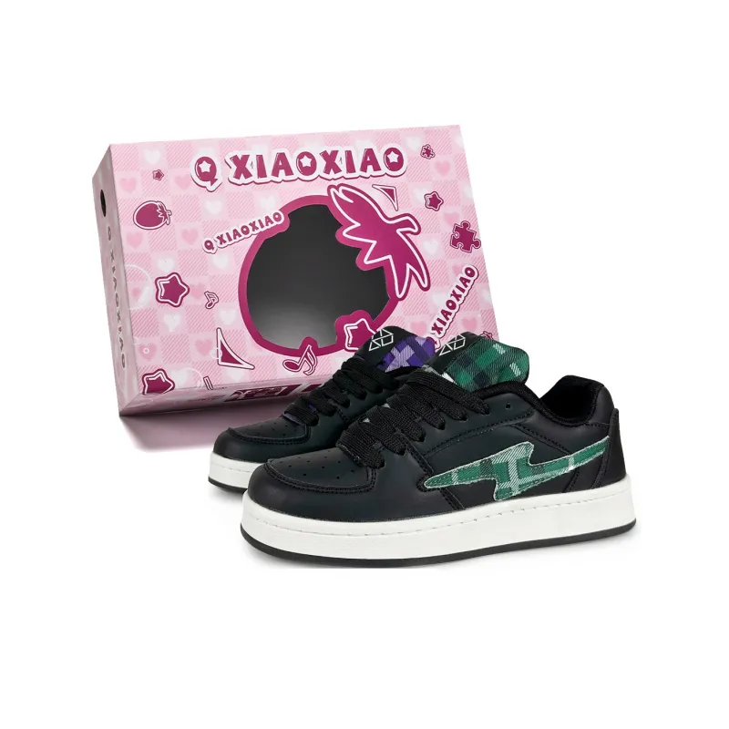 Circle Small Coverage Balance Lightweight Support Low Top Skateboard Shoes Unisex-14
