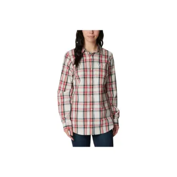 Columbia Anytime Shirt Women's Red