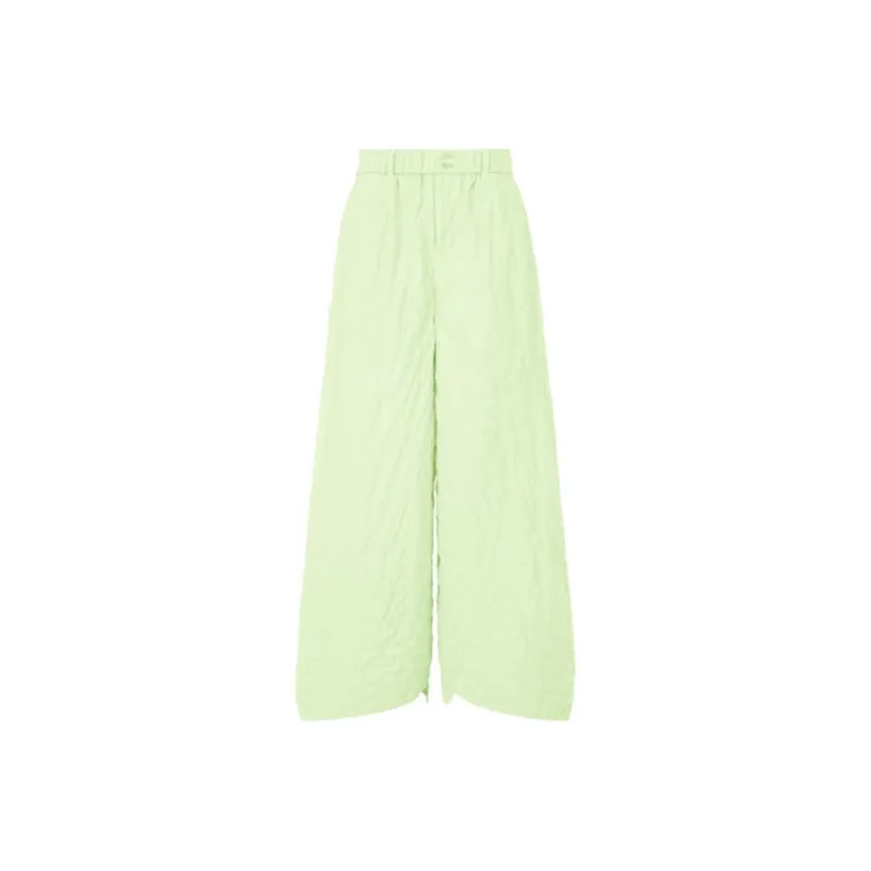 ISSEY MIYAKE SS25 Casual Pants Women's Green-0