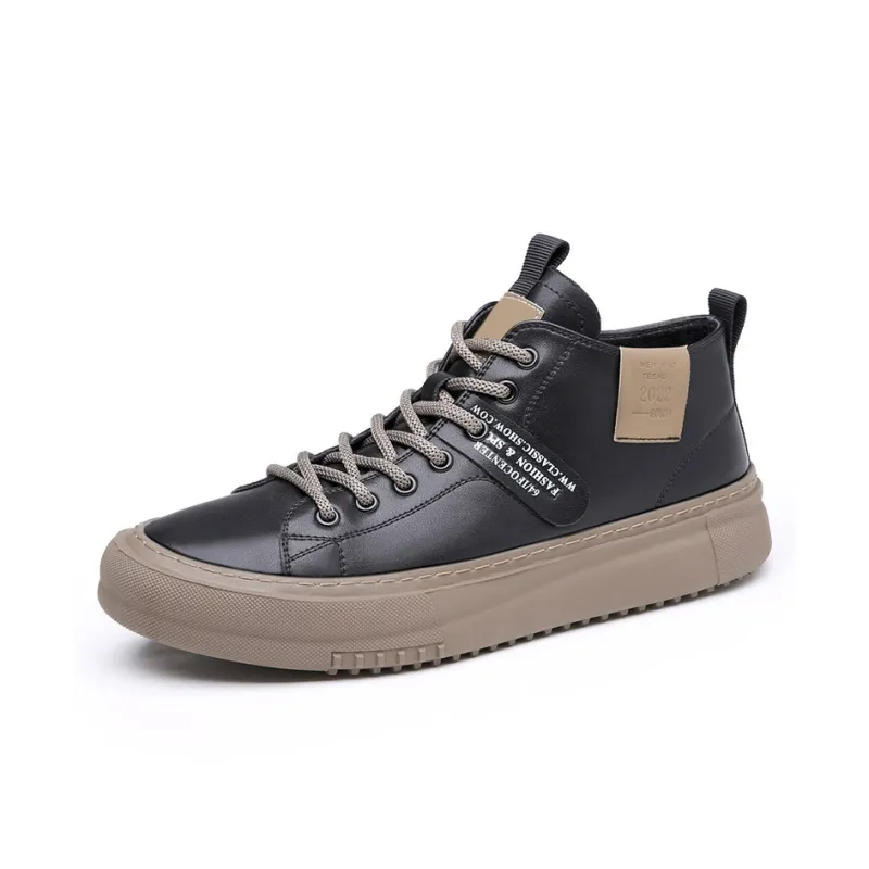 Frank Mully Slip Resistant Mid Top Skateboard Shoes Men's-0