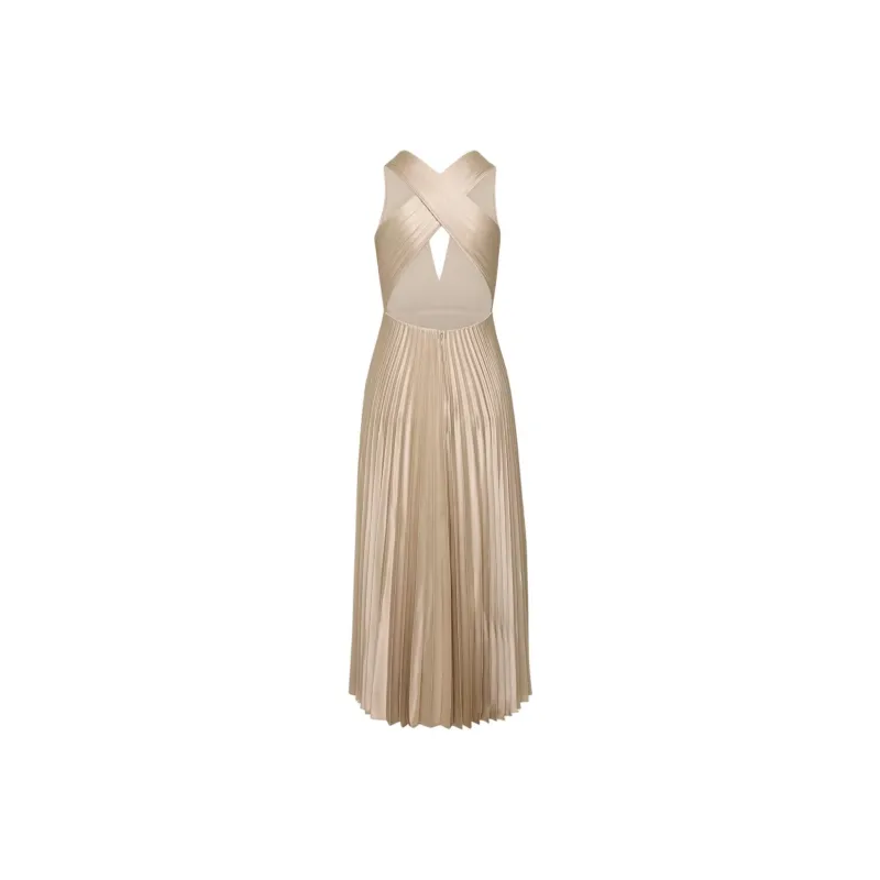 ARITZIA SS25 Ten Rio Satin Dress Sleeveless Dress Women's-1