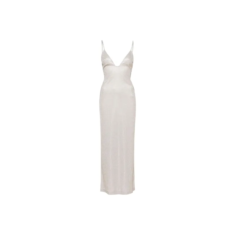 CHIARA FERRAGNI Glittered Maxi Dress-1