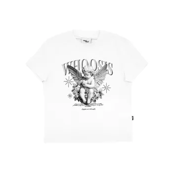 WHOOSIS Set in Sleeve T Shirt Women's