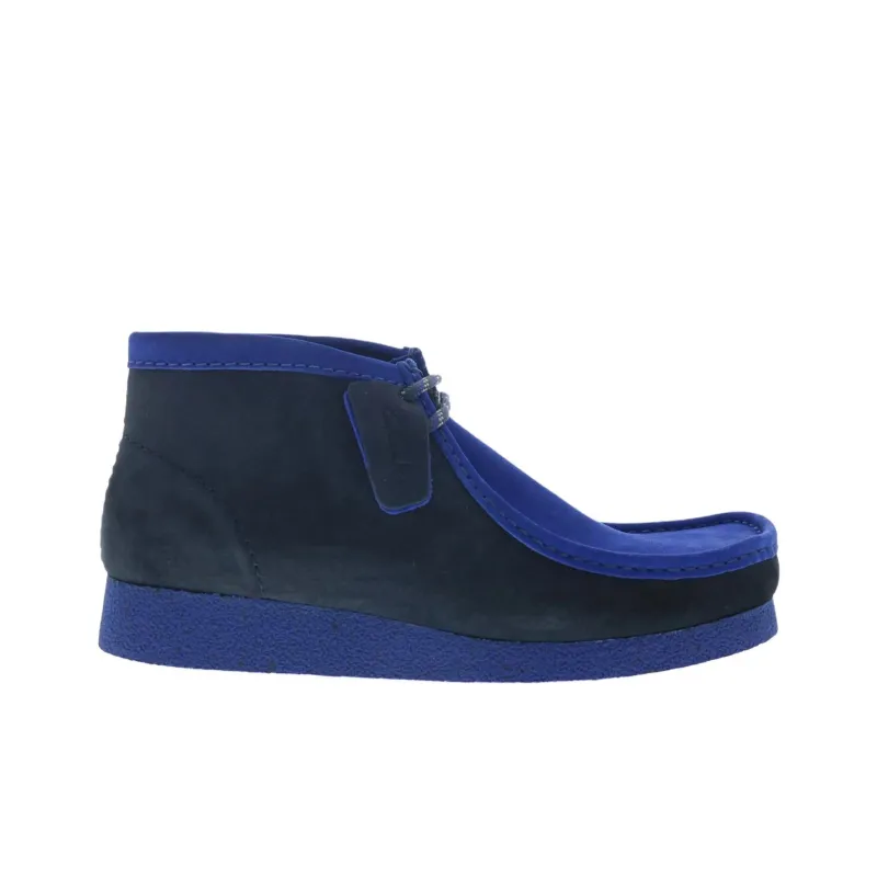 Clarks Originals Wallabee Evo Navy Combi-1