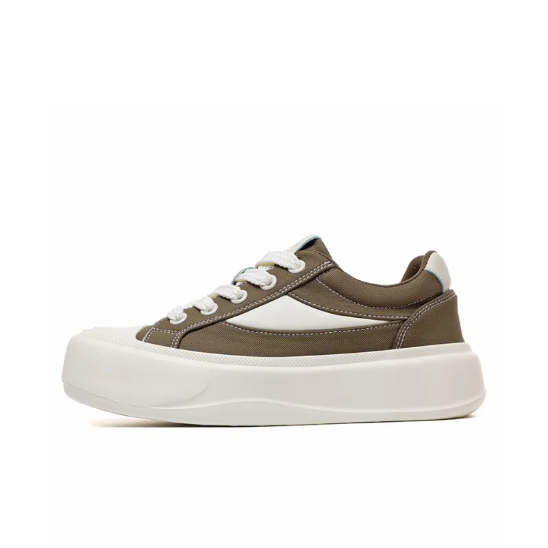 OUGLEMEN Shock Absorbers With Abrasion Resistant And Slip Resistant Properties Low Top Casual Shoes Men's Box-6