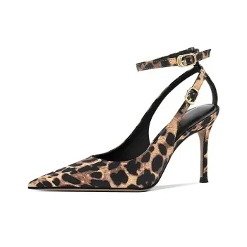 AFJI High Heels Women's Leopard Print