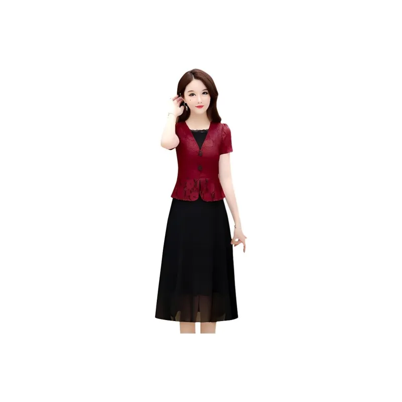 The Temptation Of The Muse Short Sleeved Dress Women's-2