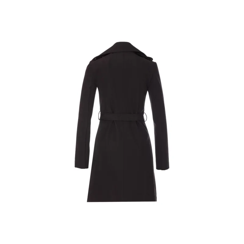 Patrizia Pepe Trench Coat Women's Black-1