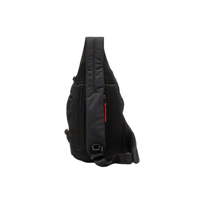 DIESEL Polyester Crossbody Bag, Sling Bag Men's Black-2