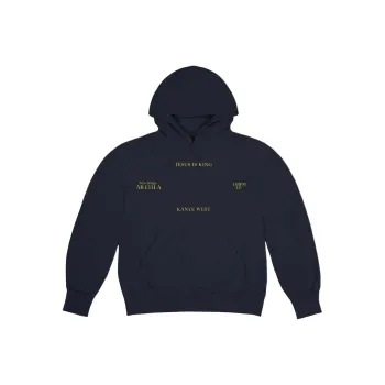 Kanye West Sweatshirt Men's Marine Blue