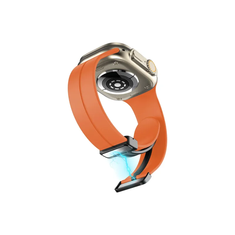 KVZUVUU IwatchS10/s9/8/7/6/Ultra Apple Compatibility Watch Band Silicone Material-19