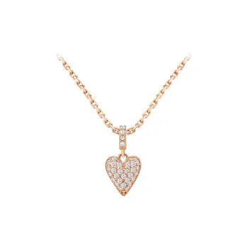 SHINE S925 Silver, Synthetic Cubic Zirconia, Synthetic Pearl Necklaces Women's