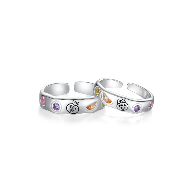 CHOW TAI SENG S925 Silver Rings Unisex-0