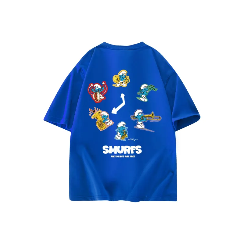 The Smurfs T Shirts Unisex-17