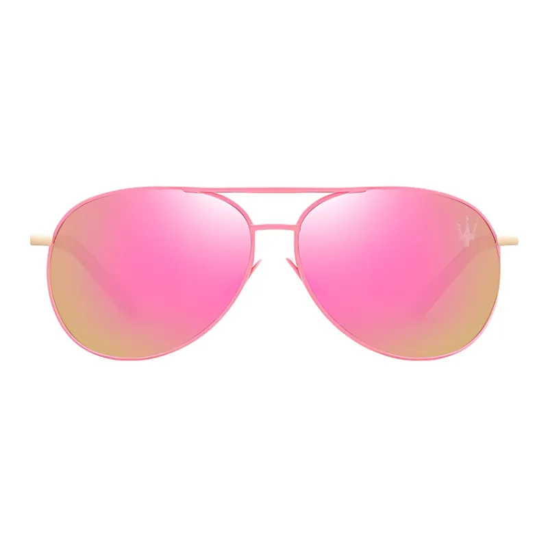 Maserati Metal Aviator Sunglasses Unisex-1