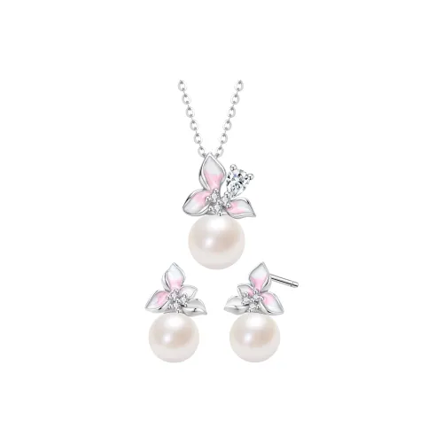 Lao Feng Xiang Pearl Necklaces Women's