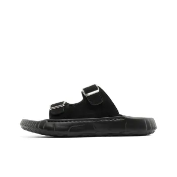 WEISHIBANGWEI Slip Resistant Odor Resistant Slide Slippers Men's Black