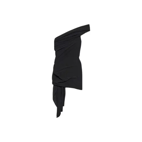 Balenciaga Sleeveless Dress Women's Black