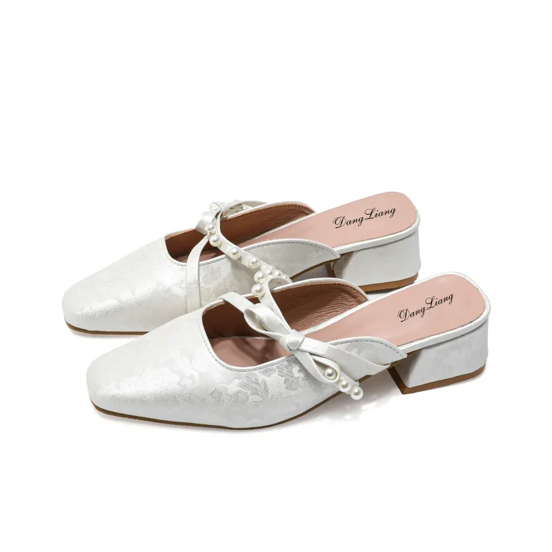 Be Good Rubber Sole Abrasion Resistant Slip Resistant Closed Toe Slippers Women's-2