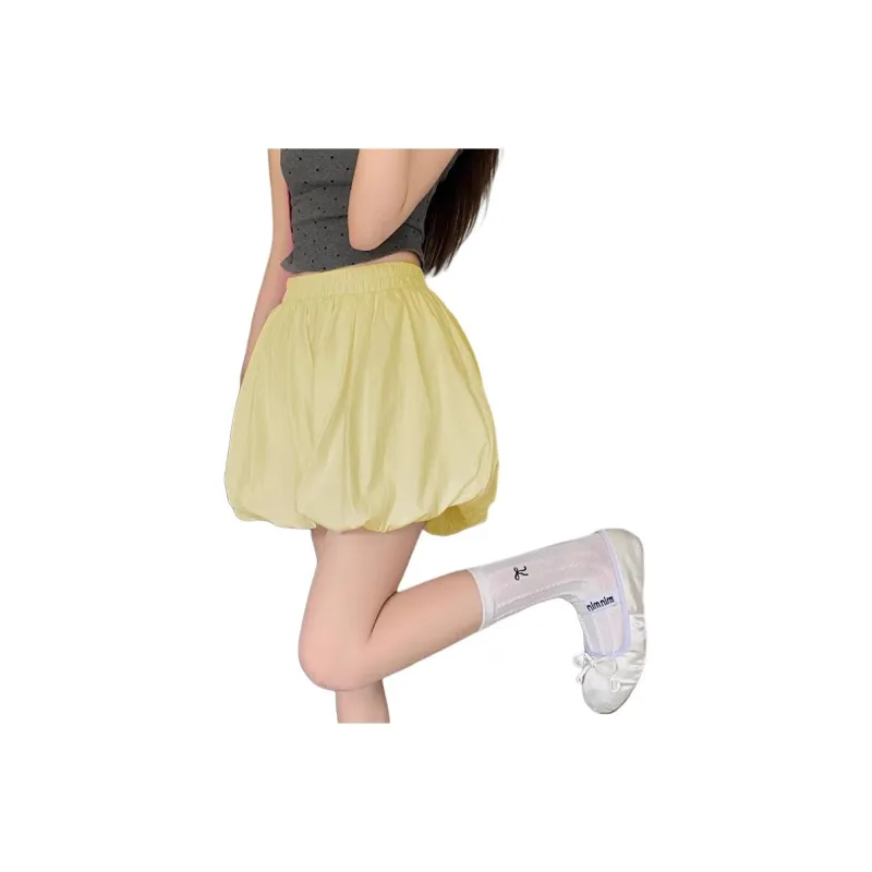 Hao Zhilang Casual Short Skirts Women's-4