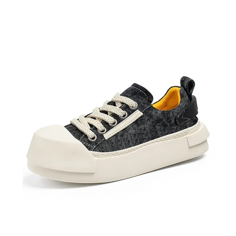 HACKBUTEER Low Top Skateboard Shoes Men's Box Included-6