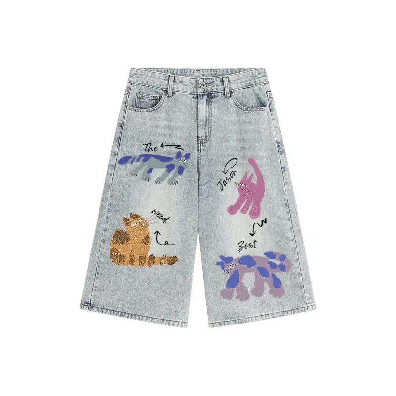 JASONWOOD Denim Shorts Unisex-2