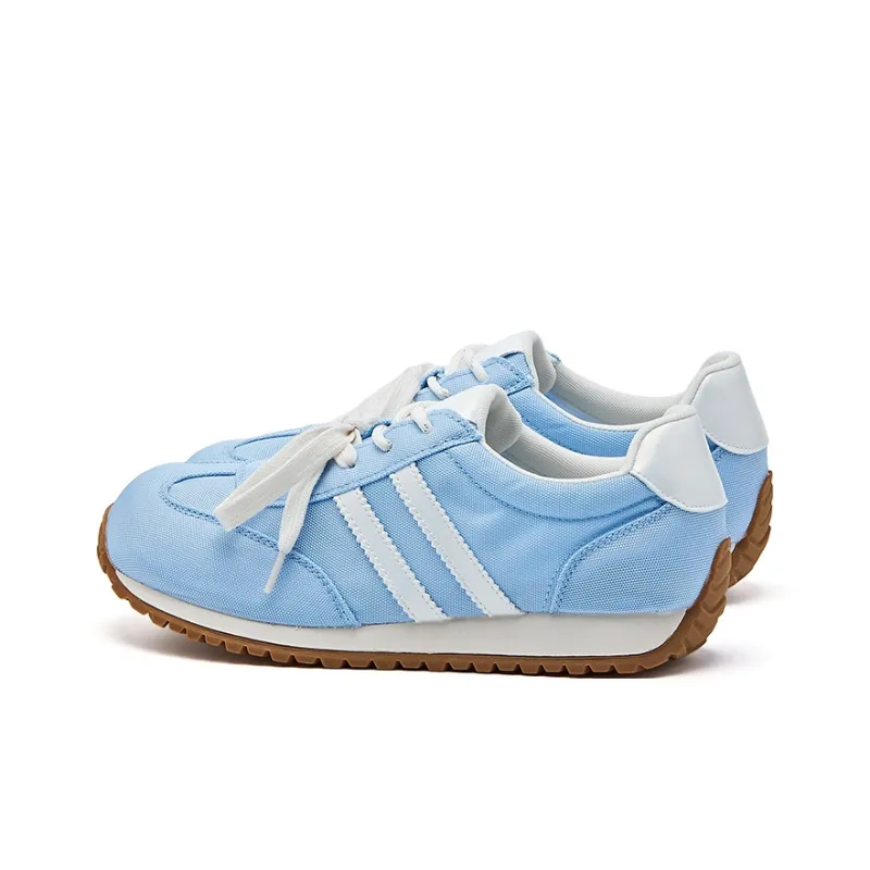 BURGELY German Army Trainers Lightweight Low Top Casual Shoes Women's-2