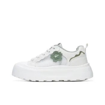 Warrior Abrasion Resistant Low Top Casual Shoes Women's Beige Green