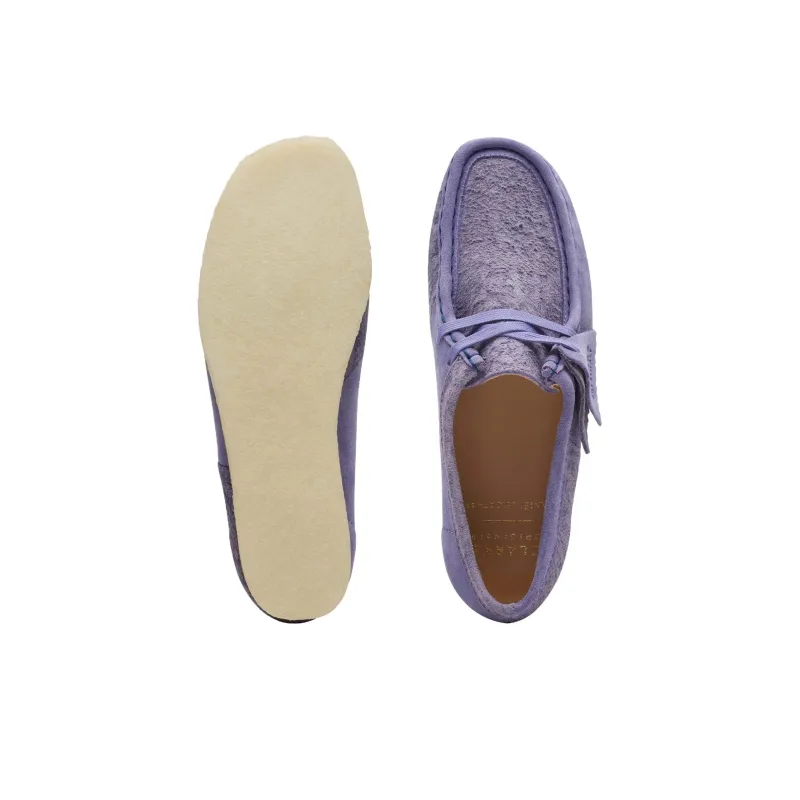 Clarks Wallabee Casual Single Shoes Women's Purple-6