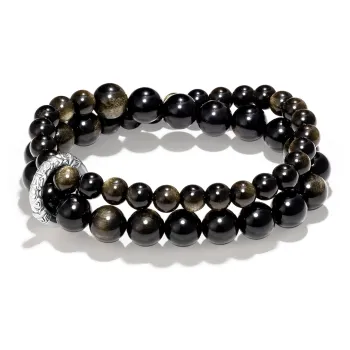 Jodie&Kevin Obsidian Bracelets Unisex