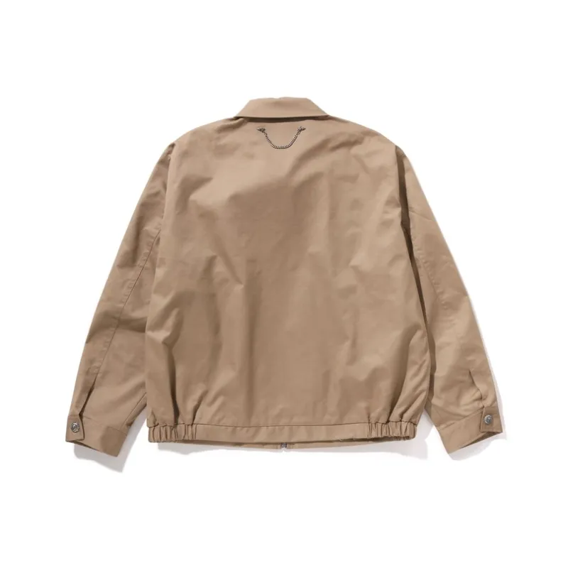 BAPE BLACK Ornament Airpod Harrington Jacket-1