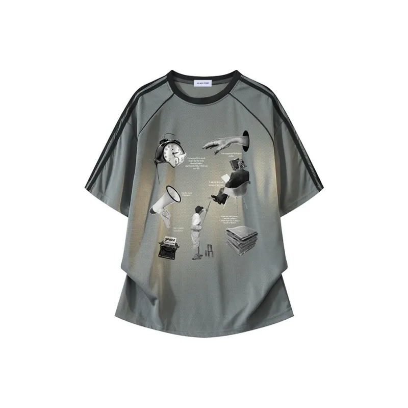 YOSICIL T Shirt Unisex Light Green-4