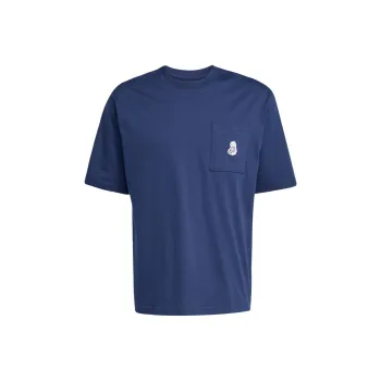 Adidas SS25 DOG SOCCER PATCH POCKET T SHIRT T Shirt Men's Dark Indigo