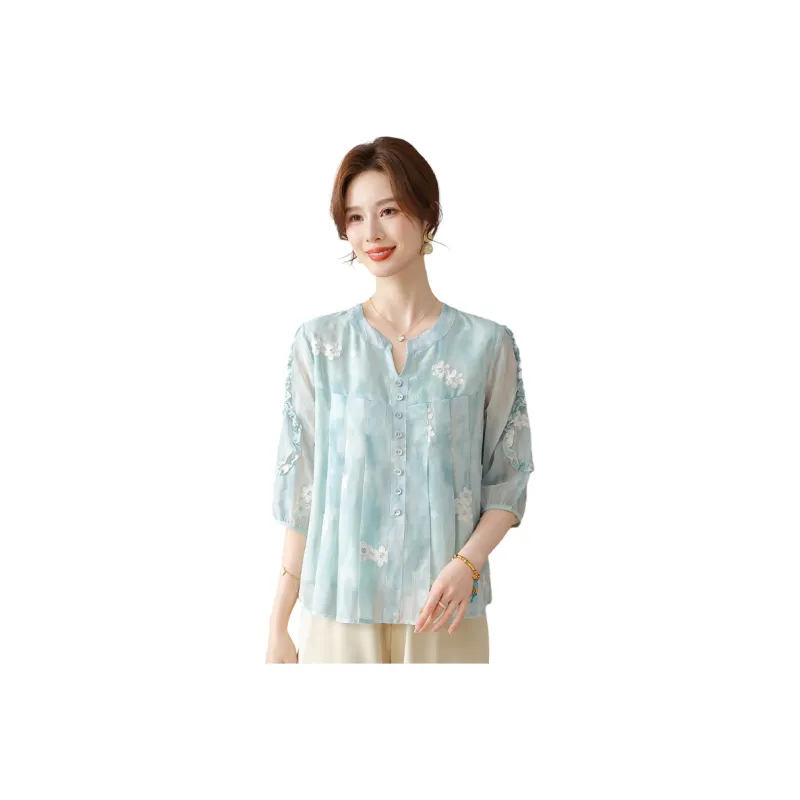 PIERRE CARDIN Chiffon Shirt Women's-3