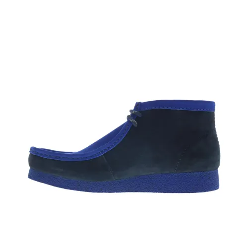 Clarks Wallabee EVO Ankle Boots Men's Blue