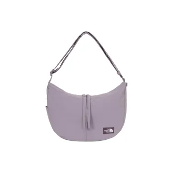 THE NORTH FACE Nylon Crossbody Bag, Shoulder Bag Medium Size Unisex Purple