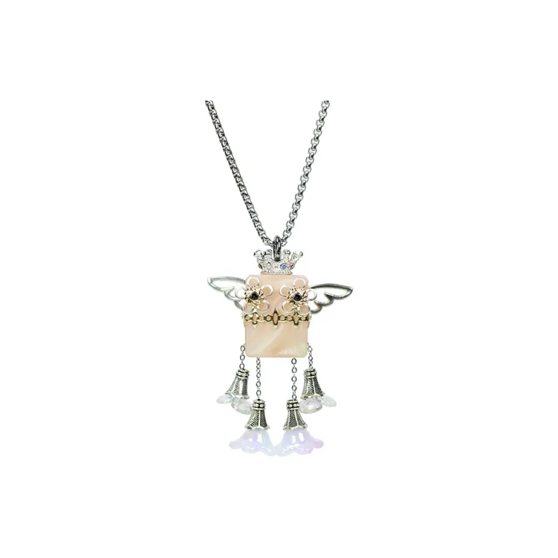 Wood Devil Alloy Necklaces Unisex-2