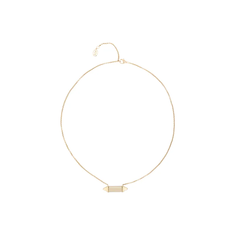 CARTIER Les Berlingots De Cartier Collection 18K Gold Diamond Necklaces Unisex-1
