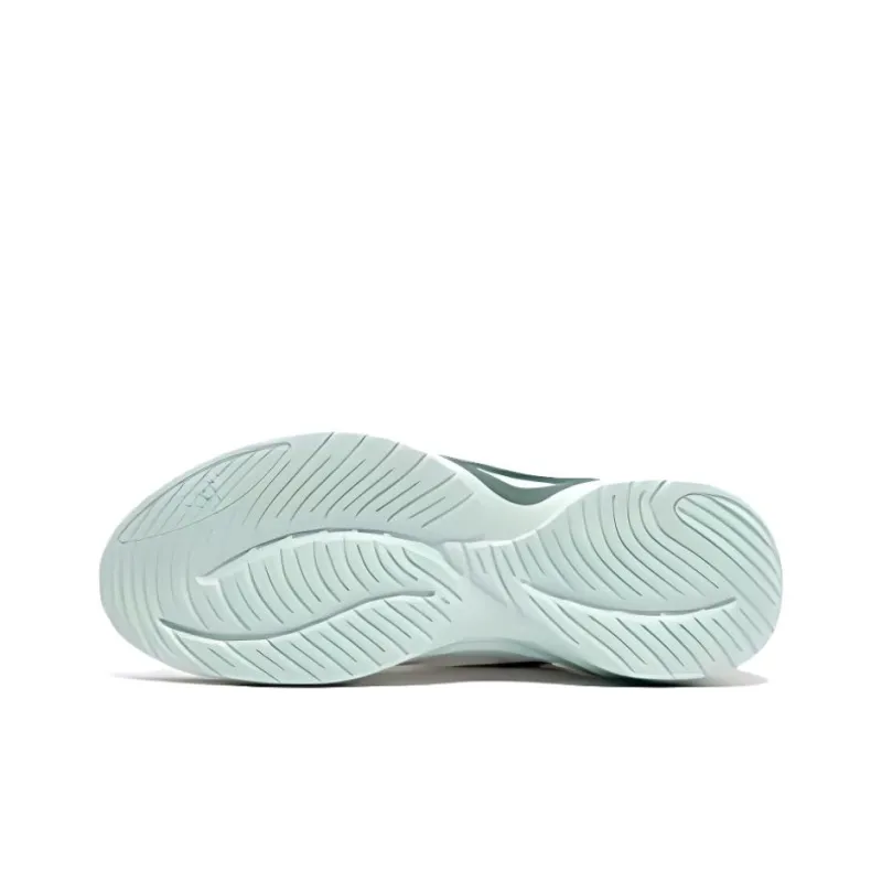 361° Cushioning Low Top Running Shoes Men's White Green-3