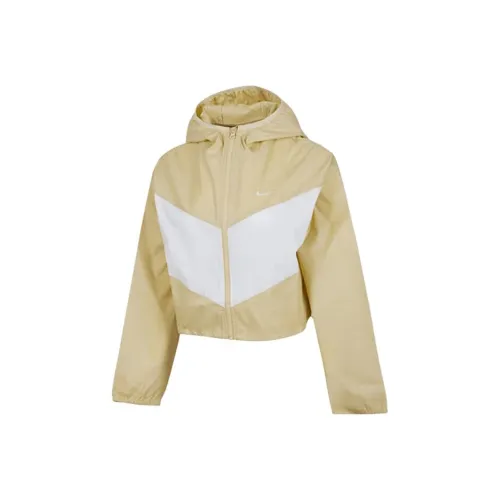 Nike Cropped Coat Women's Brown