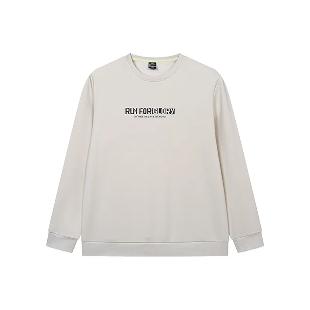 361° Running Collection Sweatshirt Men's Light Beige Gray-0