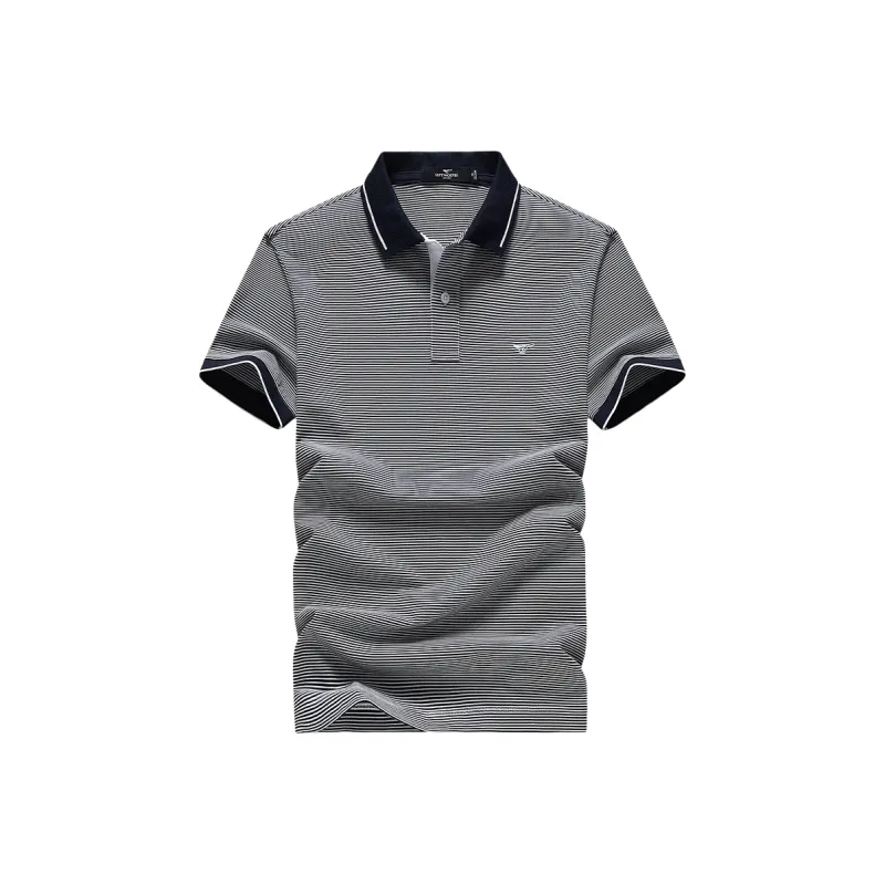 SEPTWOLVES Polo Shirts Unisex Navy Blue-2
